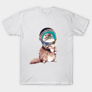 Astronaut Kitty Cat T-Shirt